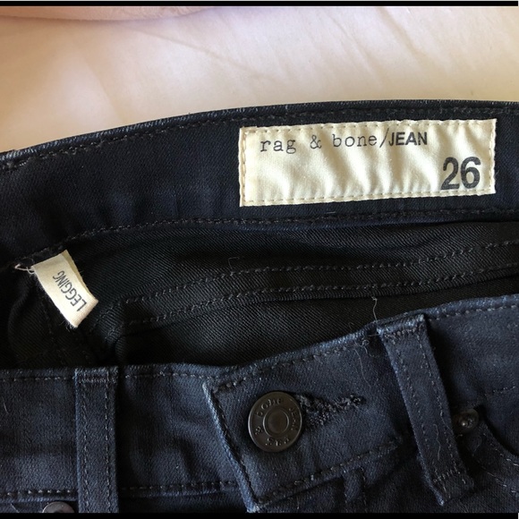 ♥️SOLD♥️ RAG & BONE skinny jean - size 26 - Picture 6 of 8